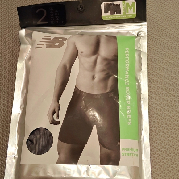 New Balance Performance Boxer Briefs 2  Pack - Picture 1 of 8